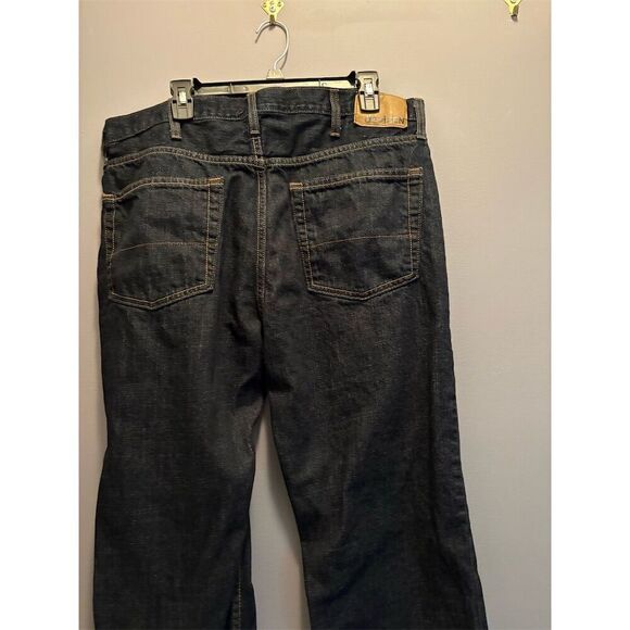 Denizen by Levi's Men's Dark Denim Straight Fit Jeans 38x30 - Picture 5 of 9